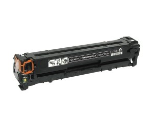 Color Laser Toner for select HP, Canon printers - Replaces CB540A (HP 125A), 1980B001AA (116) - Black