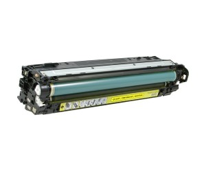 V7 OEM Equivalent to: Toner Cartridge, Yellow for select HP Printer - Replaces CE742A - Yellow - 7,300 pages