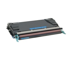 V7 Remanufactured Toner Cartridge for Lexmark C734A2CG - 6000 pages - Cyan