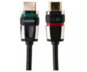 Locking HDMI Cable, High Speed with Ethernet, HDMI Male, 4K,  1.5 foot