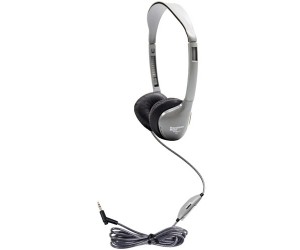 HamiltonBuhl - MS2LV - Personal-Sized Headphone with Leatherette Cushions and In-Line Volume Control - 3.5mm
