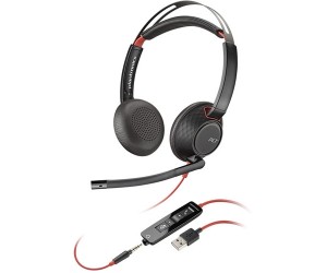 Plantronics - 207576-01 - Blackwire 5220 On-Ear Stereo Headset - USB