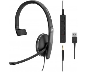 Sennheiser - 508316 - EPOS SC 135 USB Single-Sided Headset - 3.5mm