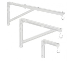 Da-Lite - 40932 - No. 6 Mounting and Extension Brackets - White