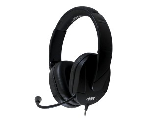 HamiltonBuhl - M2USBC - Deluxe Over-Ear Multimedia Headset w/ Steel Reinforced Gooseneck Mic - USB-C