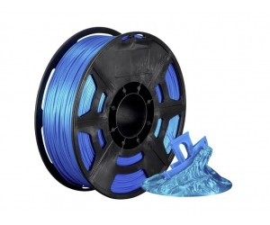 Hi-Gloss 3D Printer Filament PLA 1.75mm 1kg/spool, Light Blue