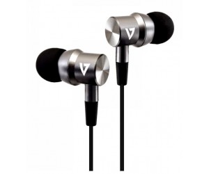 V7 - Noise Isolating Stereo Earbuds with Microphone - 3.5mm