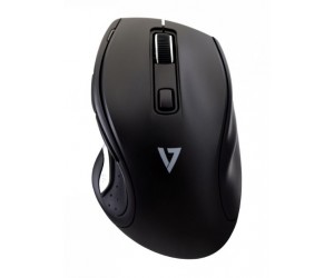 V7 - Deluxe Wireless Optical Mouse - Black - 2.4 GHz