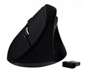 V7 - Vertical Ergonomic 6-Button Wireless Optical Mouse - 2.4 GHz