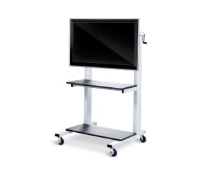 Luxor - CLCD - Crank-Adjustable Flat Panel TV Cart