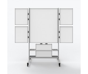 Luxor - COLLAB-STATION - Collaboration Station – Mobile Whiteboard - 3 x 4'