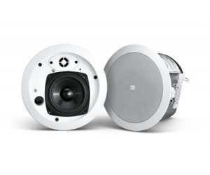 JBL - Control 24CT Micro Plus - 4.5" Two-Way Ceiling Speaker - Pair - White