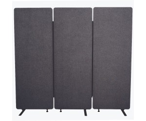 Luxor - RCLM7266ZSG - RECLAIM Acoustic Room Dividers - 3 Pack in Slate Gray