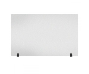 Luxor - DIVTT-4830F - RECLAIM® Acrylic Sneeze Guard Desk Divider - 48" x 30" Freestanding, Frosted