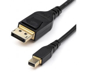 Mini DisplayPort 1.2 Video Cable, Mini DisplayPort Male to DisplayPort Male, 3 foot