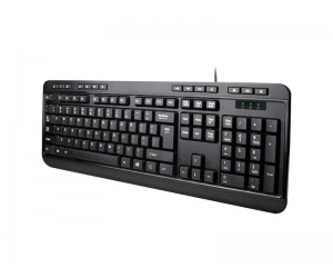 Adesso - AKB-132UB - Spill-Resistant Multimedia Desktop Keyboard (USB)