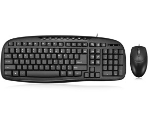 Adesso - AKB-133CB - Desktop USB Multimedia Keyboard and Mouse Combo
