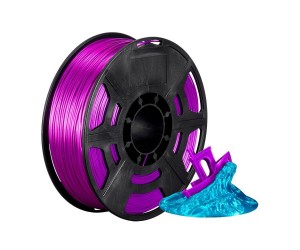 Hi-Gloss 3D Printer Filament PLA 1.75mm 1kg/spool, Purple