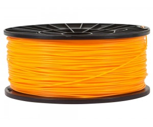Premium 3D Printer Filament ABS 1.75mm 1kg/spool, Bright Orange