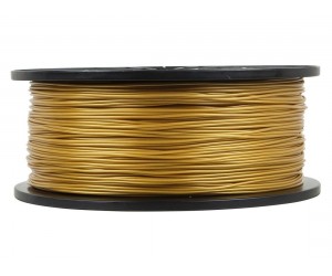 Premium 3D Printer Filament PLA 1.75mm 1kg/spool, Gold