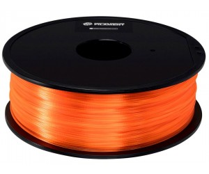 Premium 3D Printer Filament PETG 1.75mm, 1kg/Spool, Orange