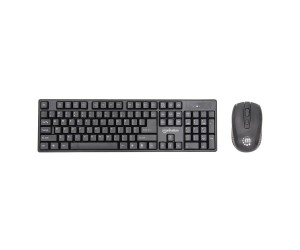 Manhattan - 178990 - 2.4 GHz USB-Dongle Wireless Keyboard and Optical Mouse, Black