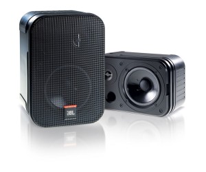 JBL - C1PRO - 5" Two-Way Professional Compact Loudspeakers - Pair - Black