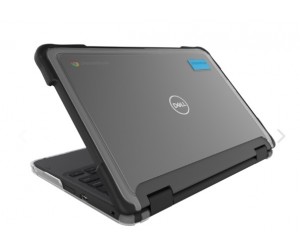 Gumdrop SlimTech for HP Chromebook 11 G6 EE (Clamshell)  Reference Part Number: BT-HPCB11G6EECS-BLK