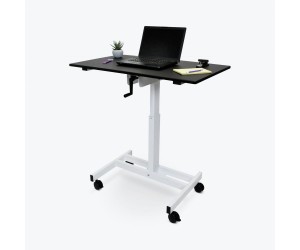 Luxor - STANDUP-SC40-WB - 40" Single-Column Crank Stand Up Desk